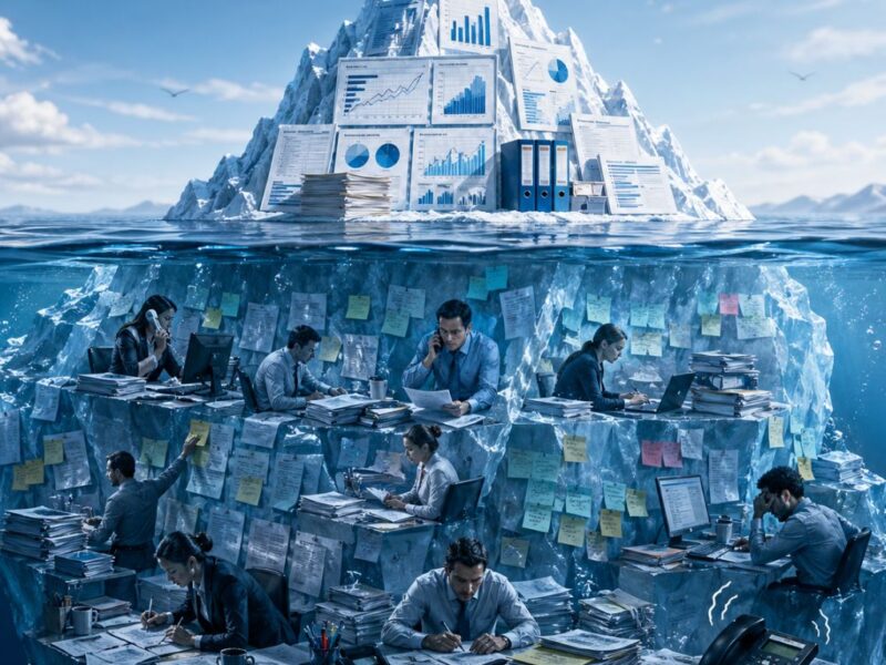 Το παγόβουνο της πρώτης γραμμής: τι βλέπει το management και τι κρύβεται από κάτω